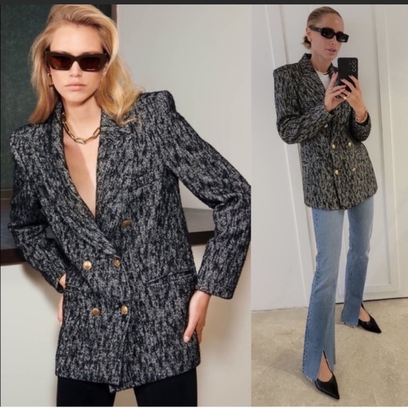 ANINE BING Dionne Blazer SZ S - Picture 1 of 12